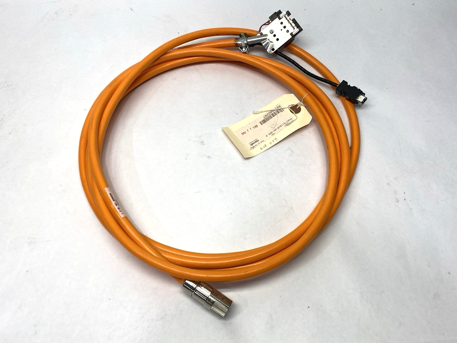 R9145022287 | Bosch Rexroth Hybrid Servo Motor Cable 5m RHB2-011BAB-NN-005,0 - New Other - Maverick Industrial Sales