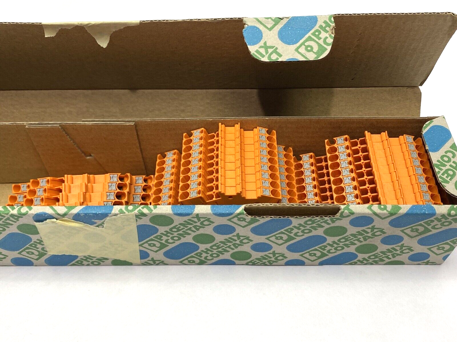 Phoenix Contact 3209605 Double-Level Terminal Block PTTBS 2,5 OG LOT OF 22 - New – Open box - Maverick Industrial Sales