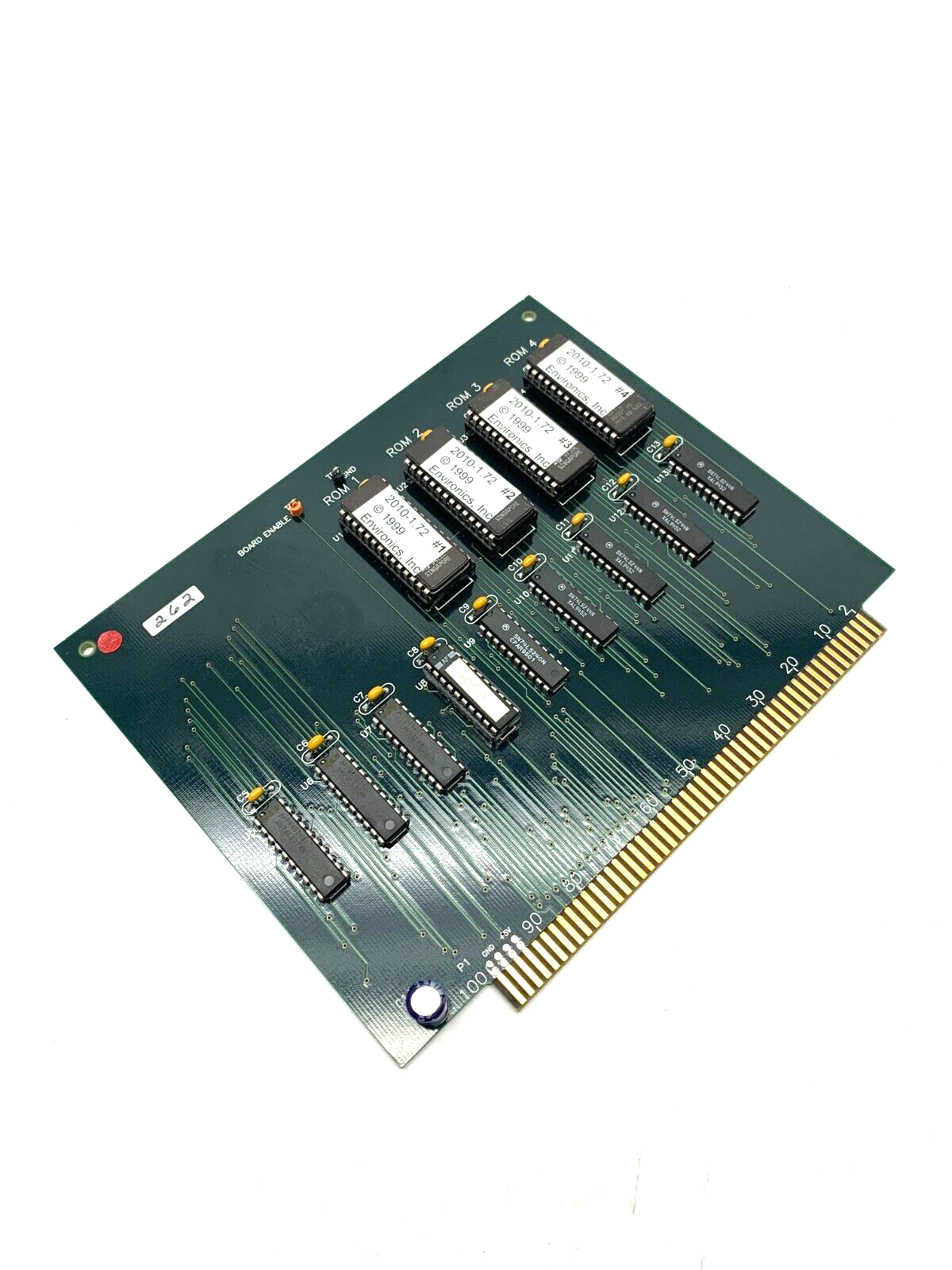 Environics Inc. PC204 Rev. B Circuit Board E-PAC/B 2195 94V-0 - Used - Maverick Industrial Sales