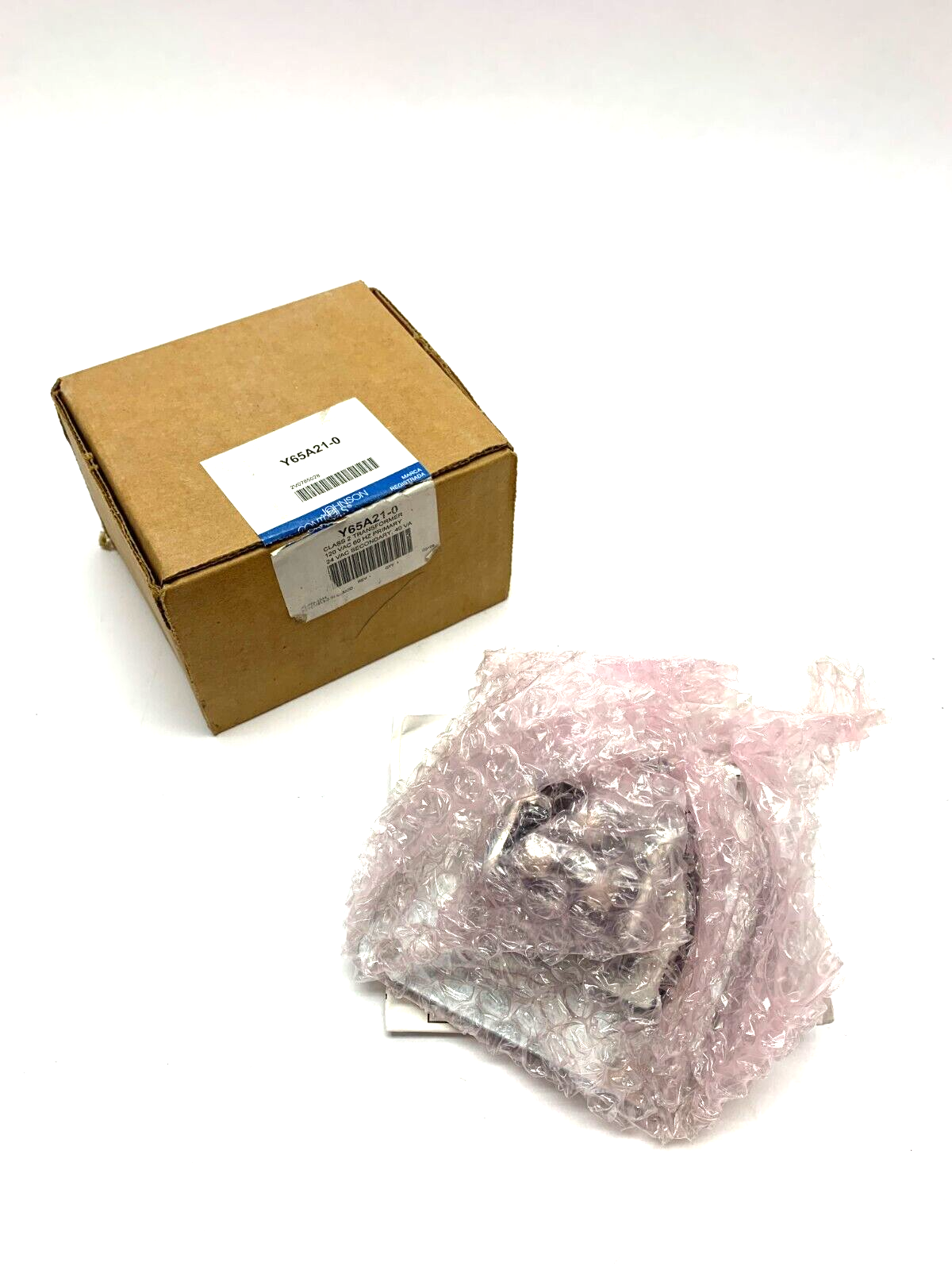 Johnson Controls Y65A21-0 Class 2 Transformer 120 VAC 60 Hz 24 VAC 40 VA - Maverick Industrial Sales