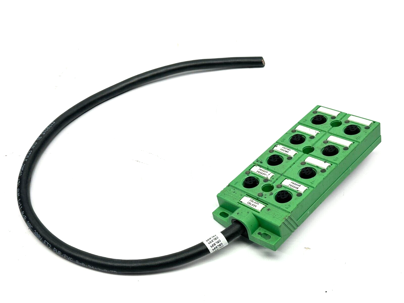 Phoenix Contact SACB-8/ 8-L- 5,0PUR Sensor/Actuator Box 1695168 - Maverick Industrial Sales