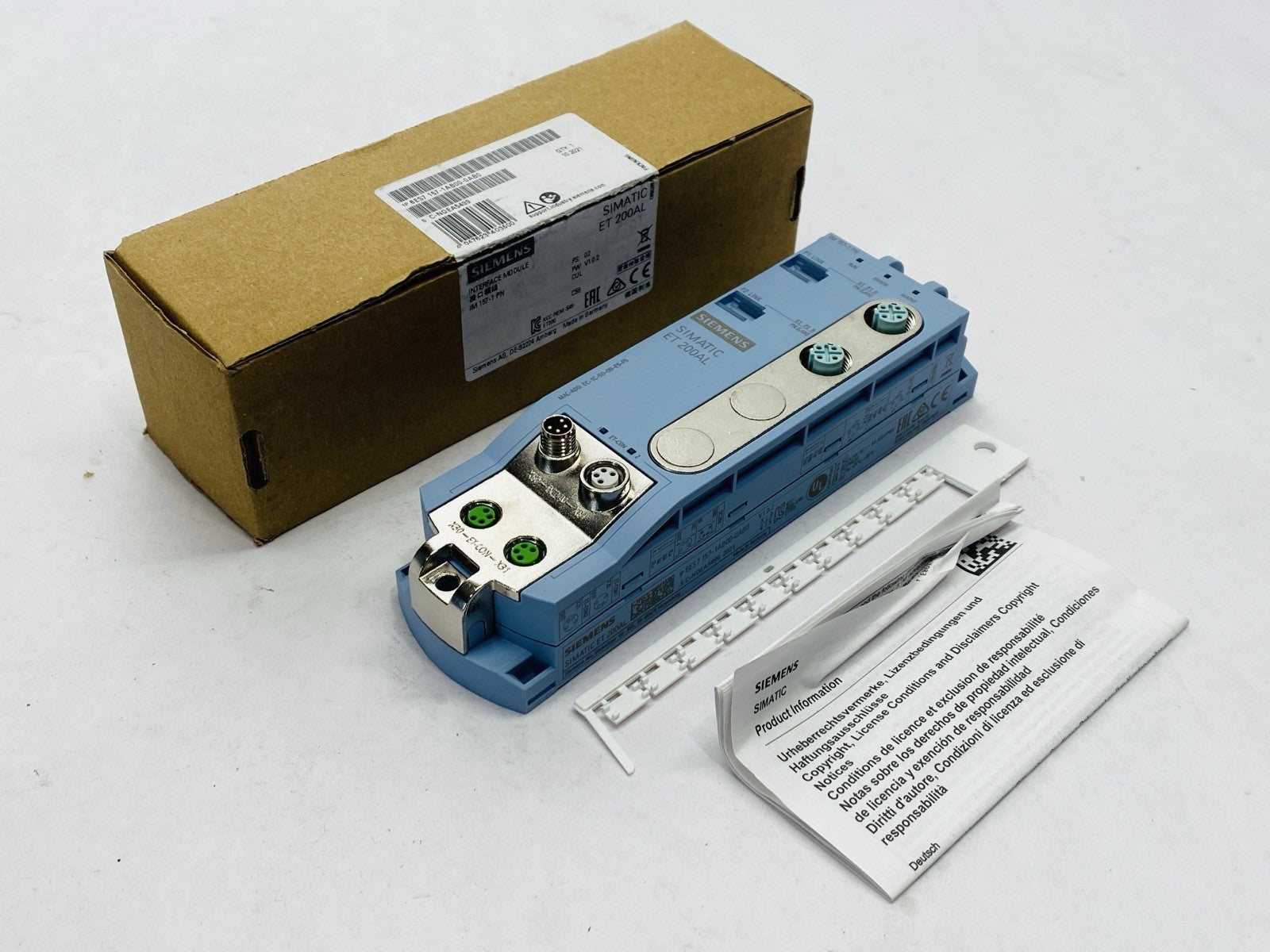Siemens 6ES7 157-1AB00-0AB0 SIMATIC ET 200AL PROFINET Interface Module - Maverick Industrial Sales