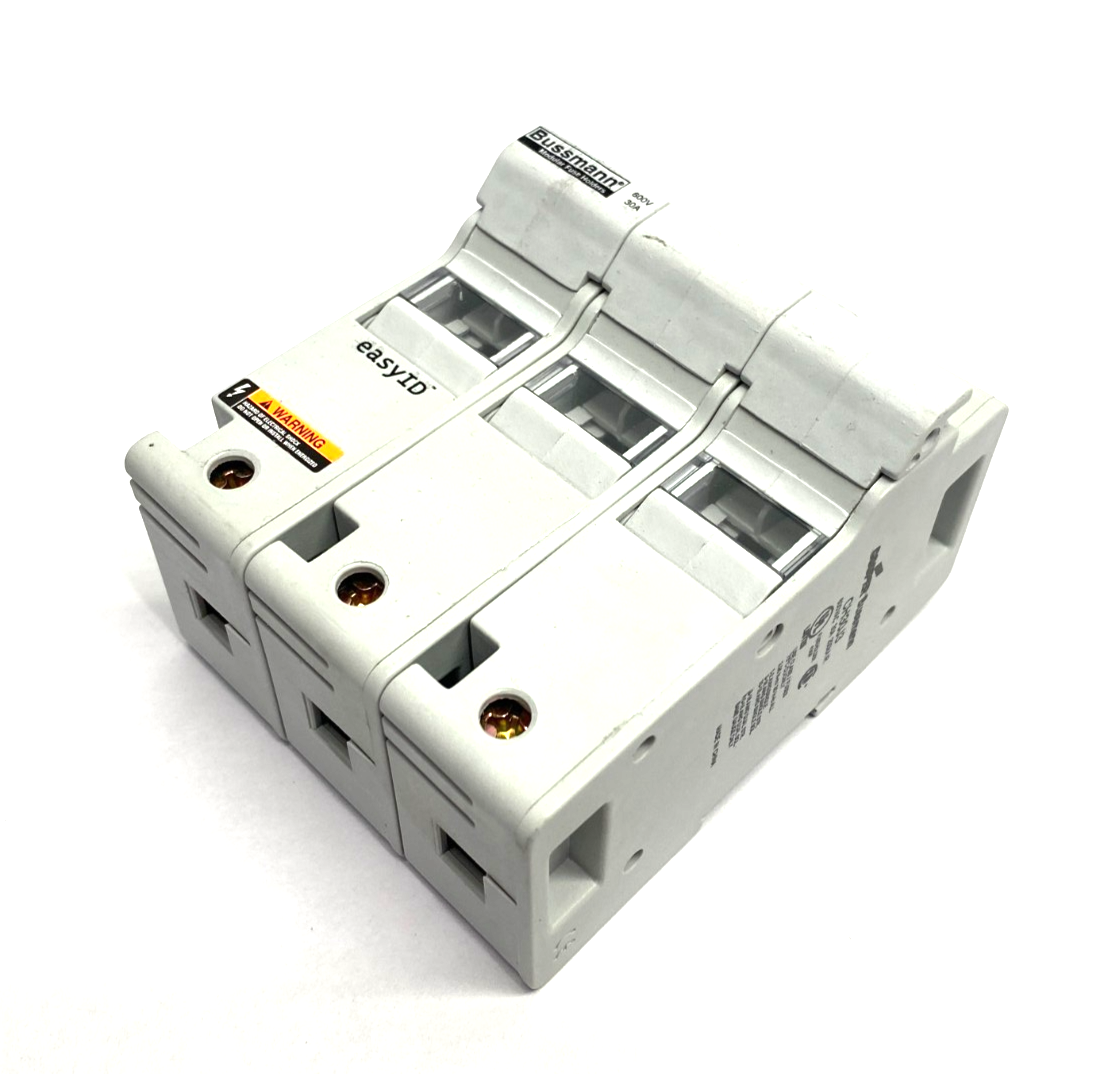 CH30J3 | Cooper Bussmann easy-ID Fuseholder 600VAC 30A - Used - Maverick Industrial Sales