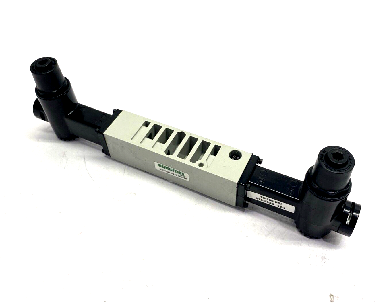 Numatics 122RD100J016W00 Dual Sandwich Pressure Regulator Valve NO GASKET - Used - Maverick Industrial Sales