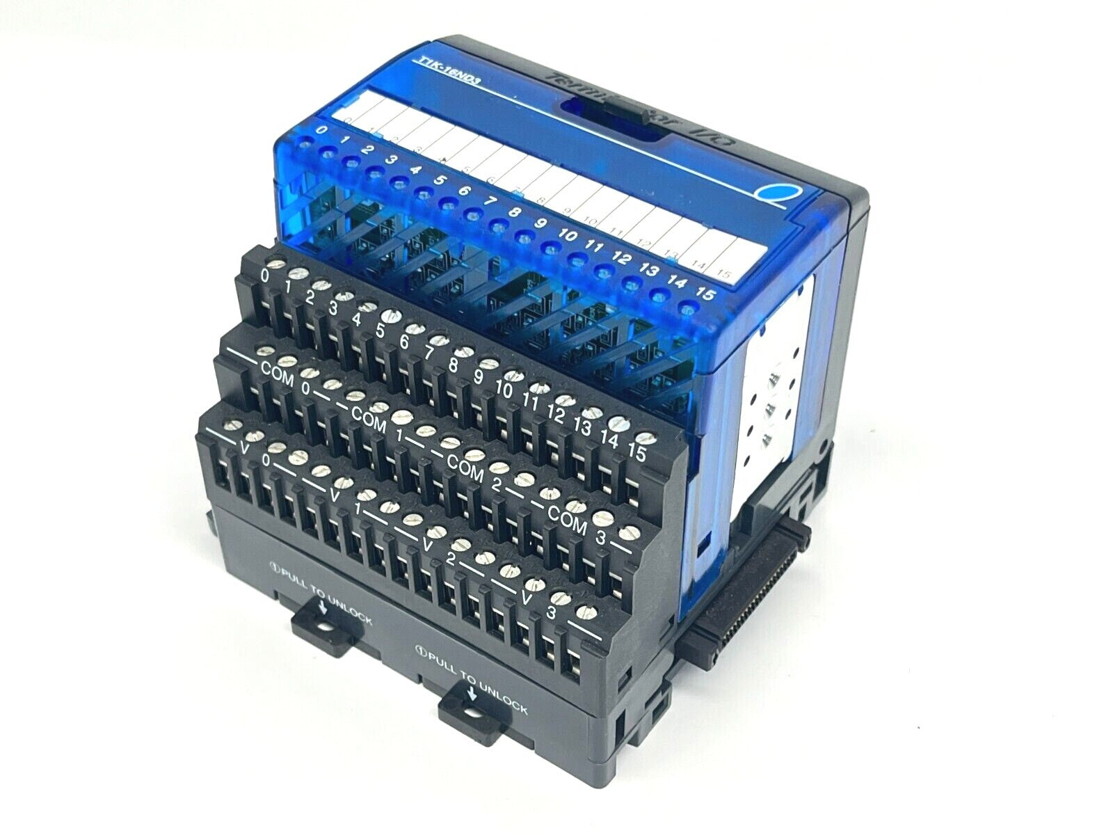 T1K-16ND3 | Automation Direct Terminator I/O Discrete Input Module w/ T1K-16B Base - Used - Maverick Industrial Sales
