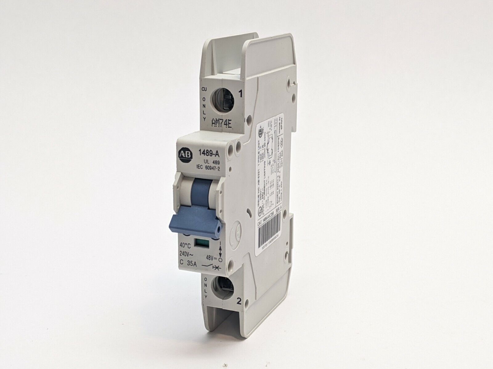 Allen Bradley 1489-A1C350 Ser A Circuit Breaker 1P 35A 277VAC - Maverick Industrial Sales