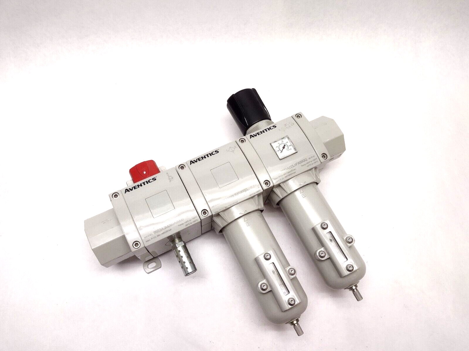 Numatics Aventics M42-08VFCXX-GMQ Pneumatic Assembly - Maverick Industrial Sales