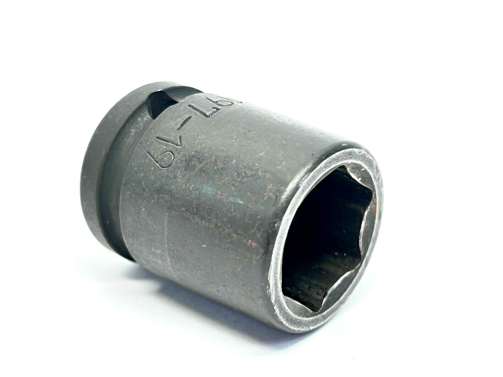 Impact Socket 19mm 1/2" Drive 1-1/2" Length - Used - Maverick Industrial Sales