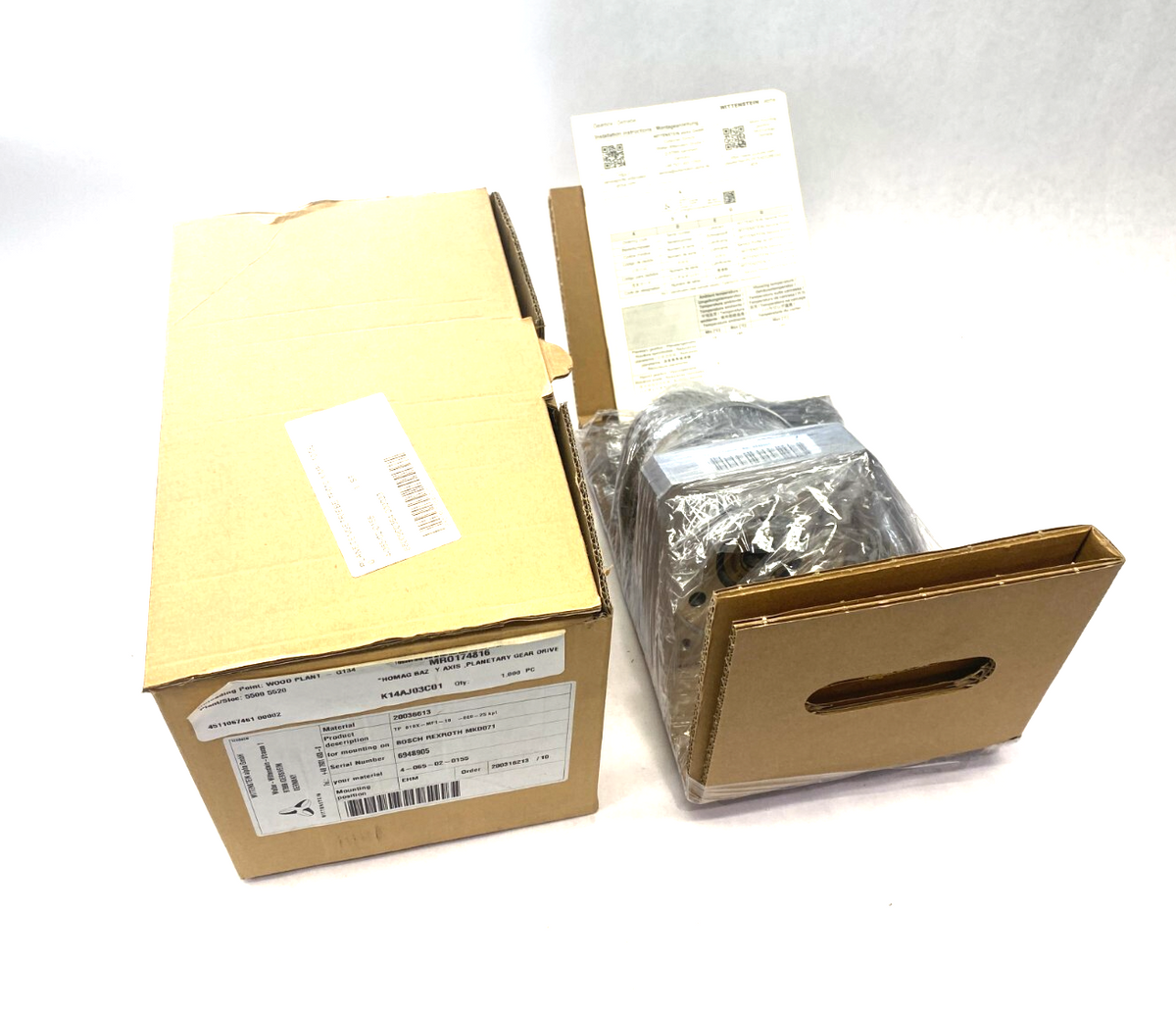 TP 010X-MF1-10-0E0-2S, 20036613 | Wittenstein TP 010X-MF1-10-0E0-2S Planetary Gearbox 20036613 - New - Maverick Industrial Sales