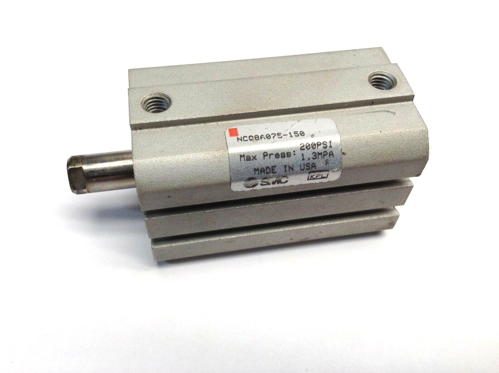SMC NCQ8A075-150 Compact Cylinder Max 250 PSI 1.37 MPa - Maverick Industrial Sales