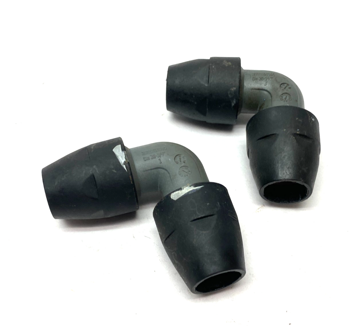 Airnet 2811 1003 80 90-Degree Elbow Socket Pipe Fitting DN20-3/4" LOT OF 2 - Maverick Industrial Sales