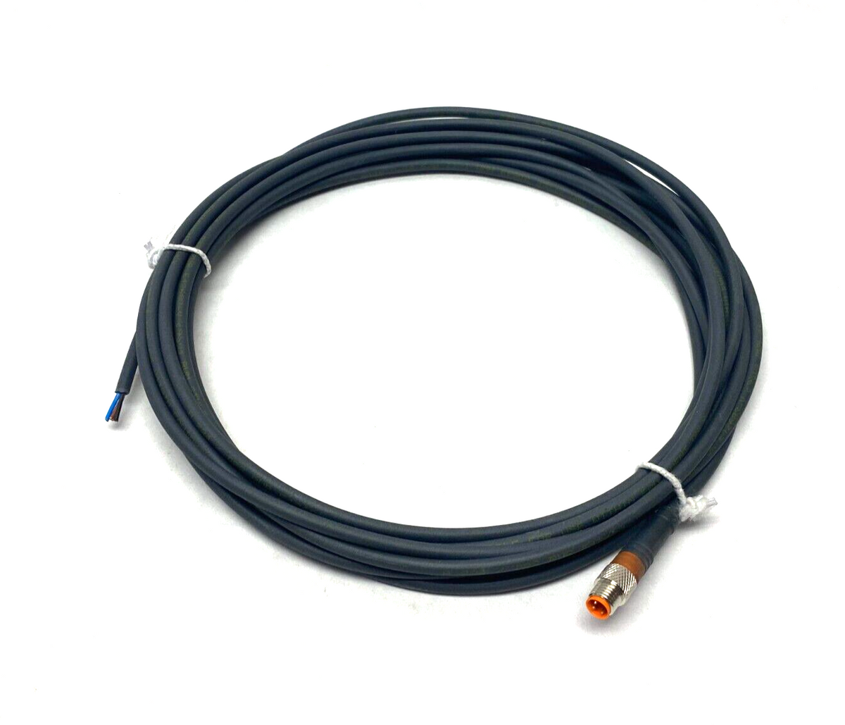 RSMV 3-224/5M | Lumberg Automation Single Ended Cordset Male M8 3-Pin 5m - New – Open box - Maverick Industrial Sales