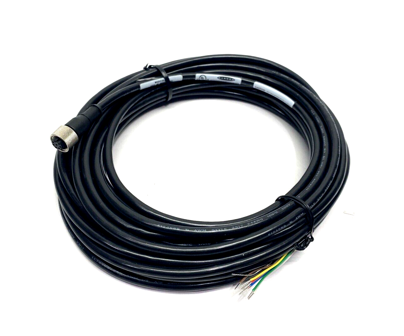 Banner MQDC2S-830 Single Ended Cordset M12 8-Pin Female 10m 70977 - New – Open box - Maverick Industrial Sales
