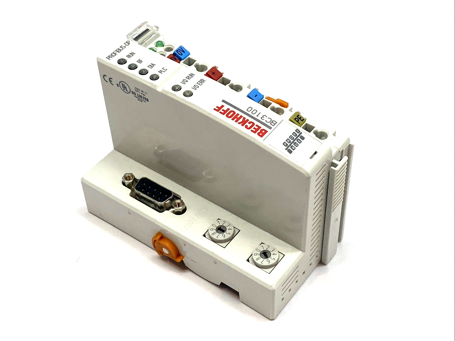 BC3100 | Beckhoff PROFIBUS Bus Terminal Controller PLC for Bus Terminals 24V DC - Used - Maverick Industrial Sales