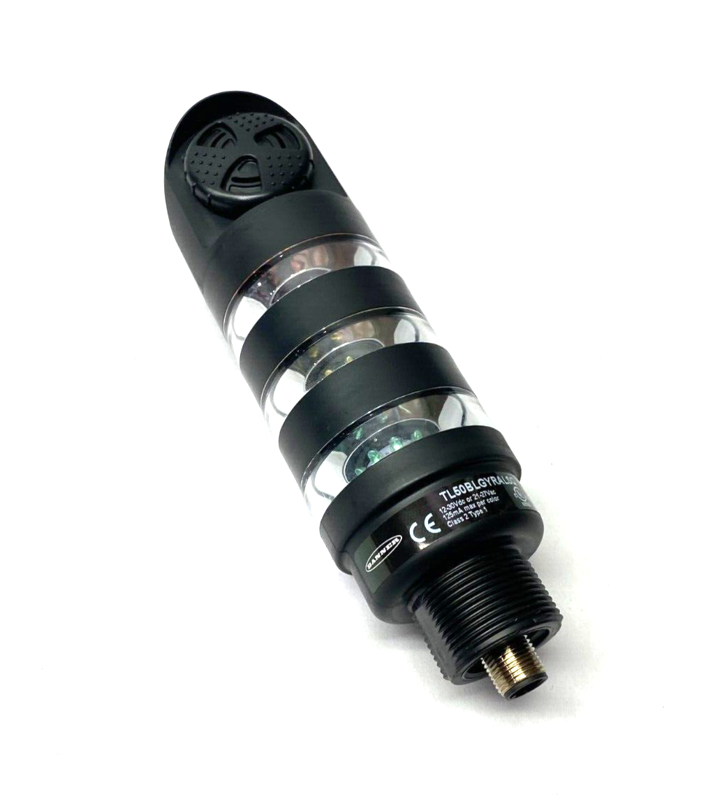 Banner TL50BLGYRALSQ Core Series 50mm LED Light Tower, Green, Yellow, Red, 19248 - Used - Maverick Industrial Sales