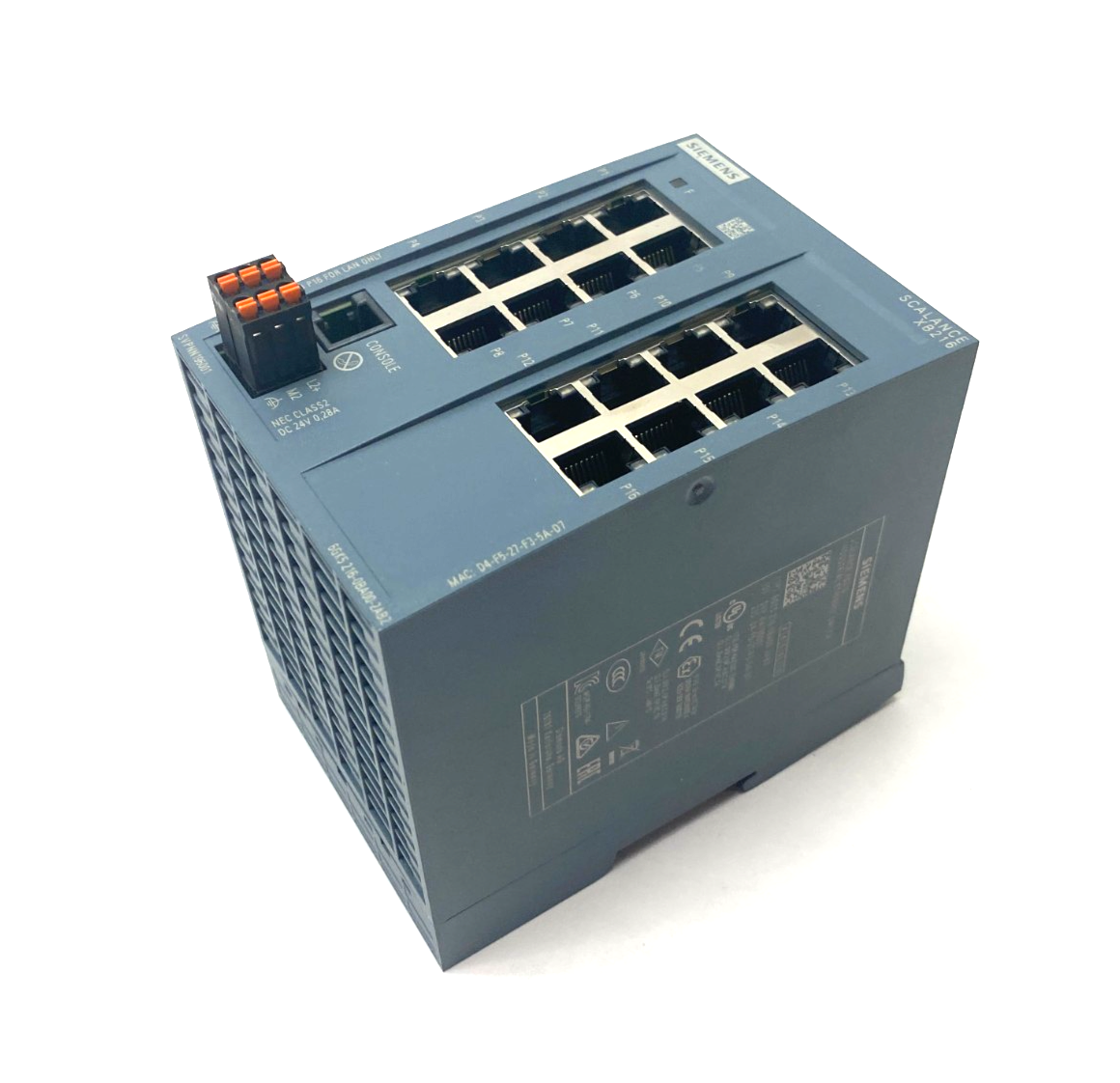 Siemens 6GK5 216-0BA00-2AB2 SCALANCE XB216 Man. Layer Industrial Ethernet Switch - Maverick Industrial Sales