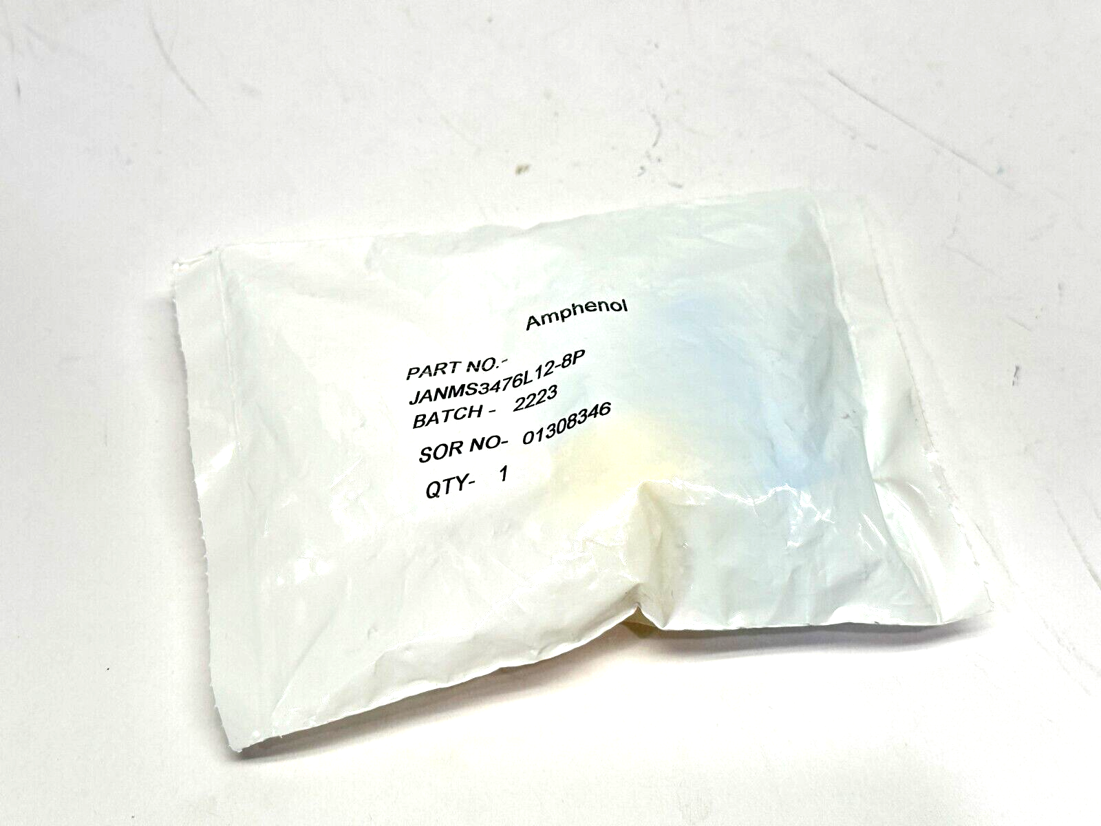 Amphenol Aerospace JANMS3476L12-8P Circular MIL Spec Connector 8-Position - Maverick Industrial Sales