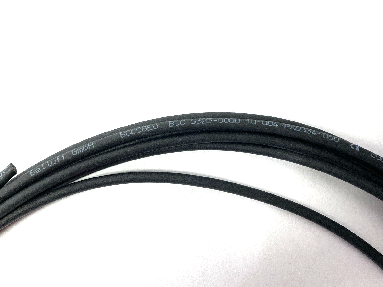 Balluff BCC08E0 Single Ended Cordset M8 3-Pin 5m BCC S323-0000-10-004-PX0334-050 - Maverick Industrial Sales