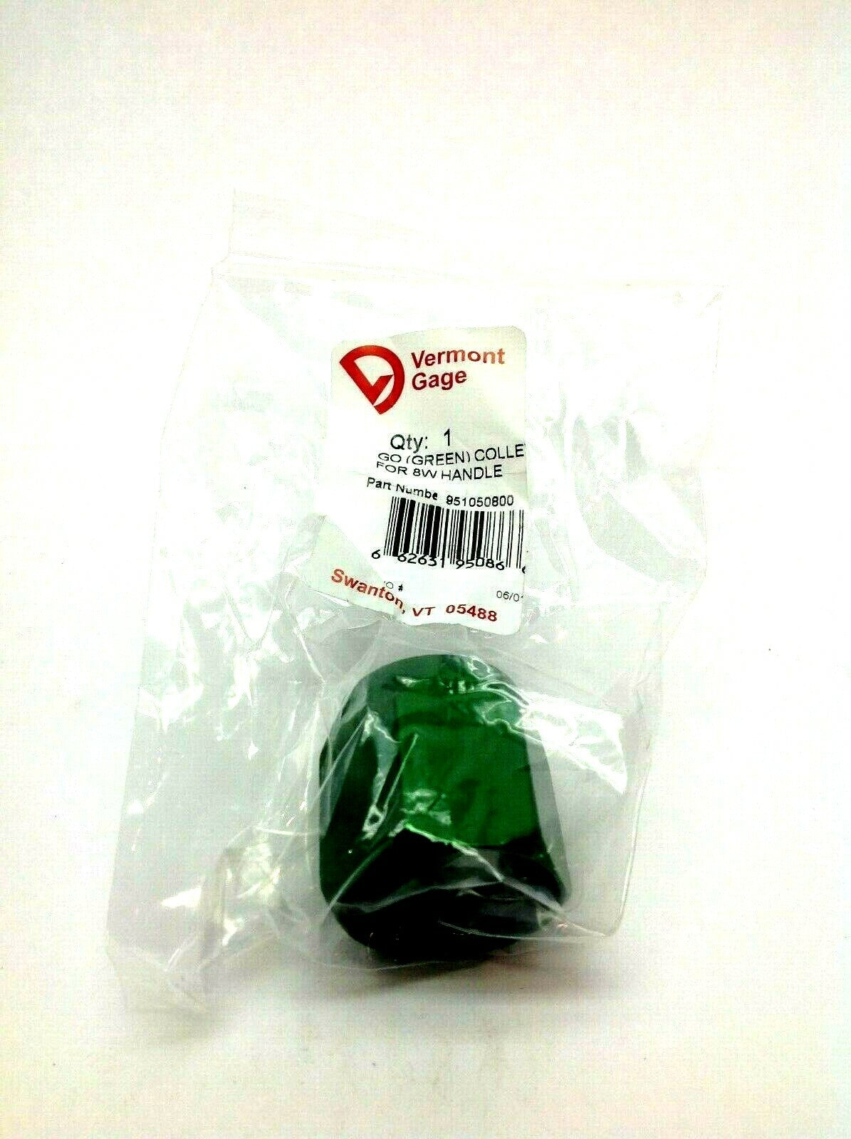 951050800 | Vermont Gauge Green Collet for 8W Handle - New - Maverick Industrial Sales