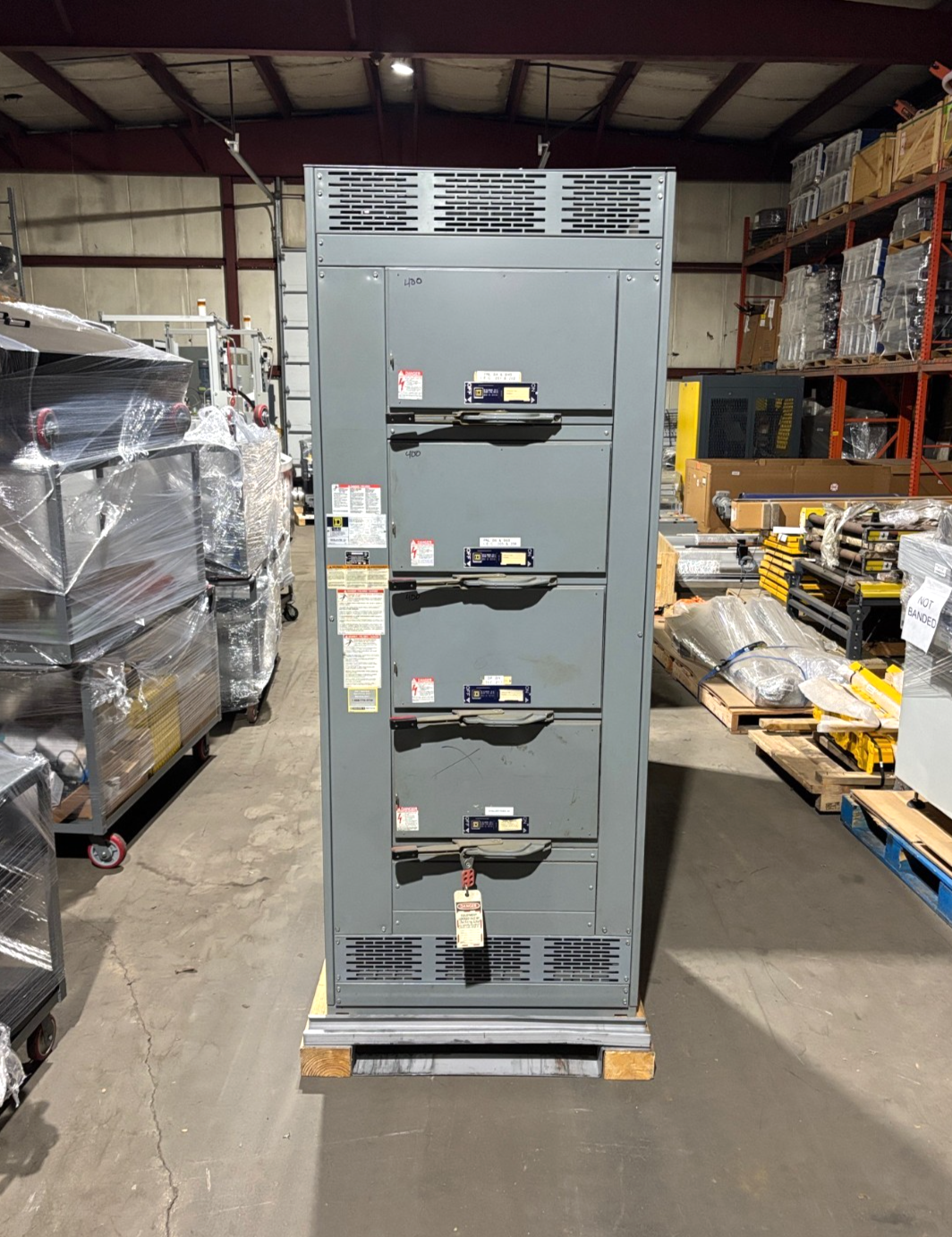 Square D QED 2 Power Style Switchboard 3000A, (3) QMB365W 400A (1) QMB366W 600A - Maverick Industrial Sales