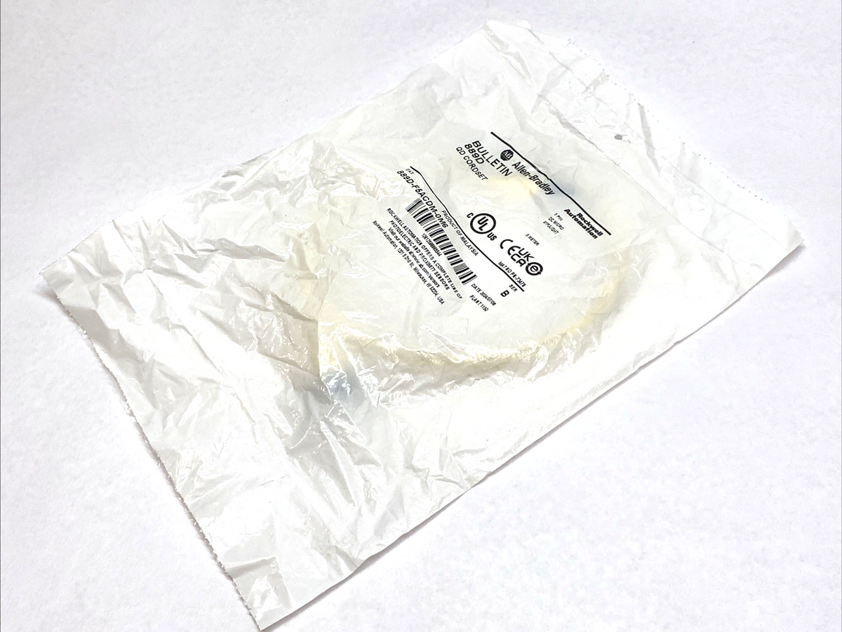 889D-F5ACDM-0M6 | Allen Bradley 5-Pin Female M12 Cordset SER.B - New - Maverick Industrial Sales