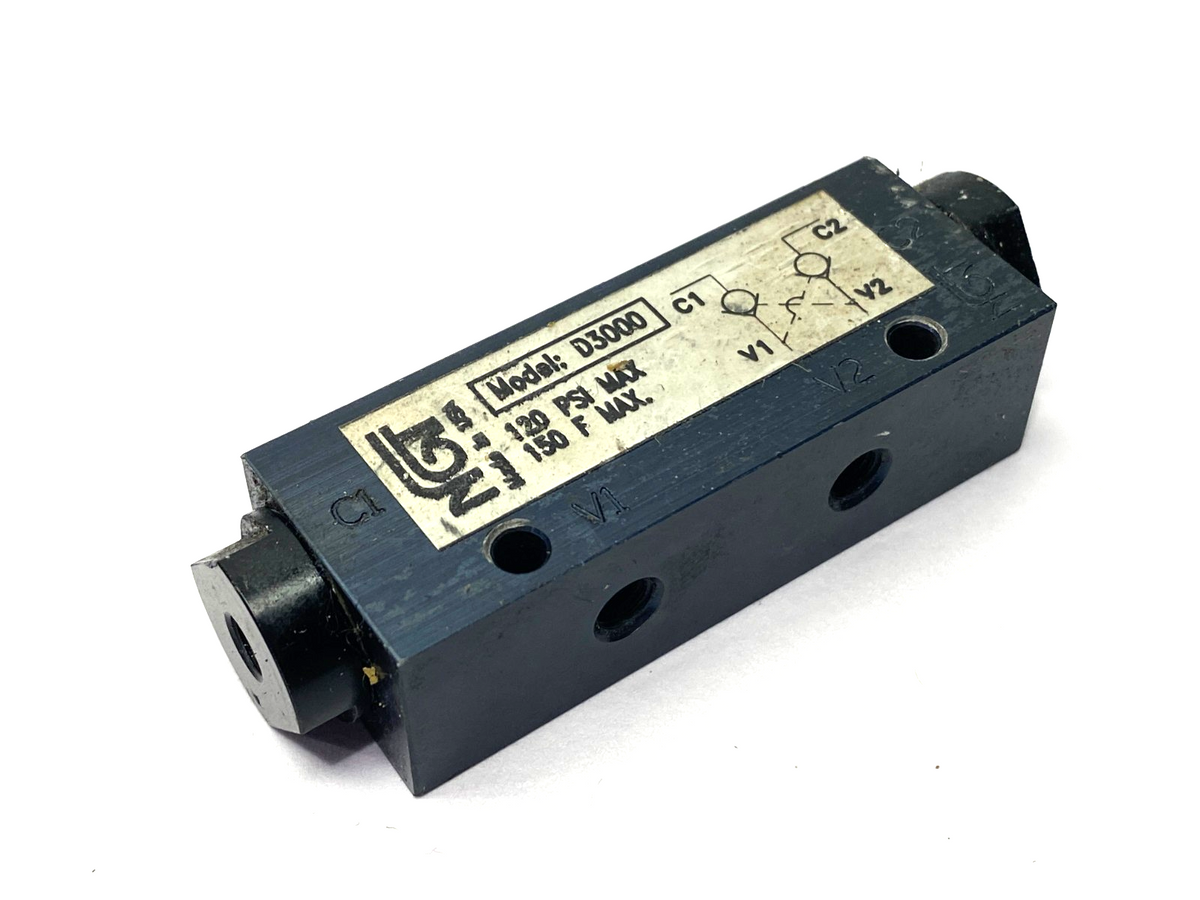 NGT D3000 Pneumatic Dual Check Valve 120PSI - Maverick Industrial Sales