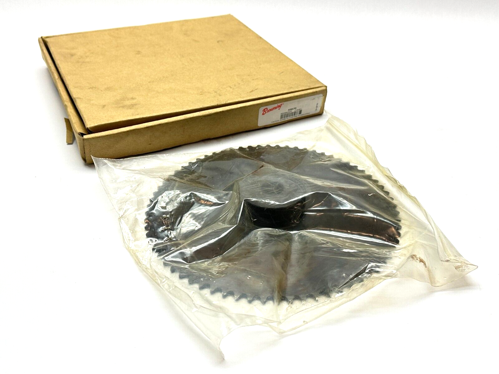 Browning 35B70 Roller Chain Sprocket B-Hub 70 teeth 35 / 3/8" 0.625 Bore 1155357 - Maverick Industrial Sales