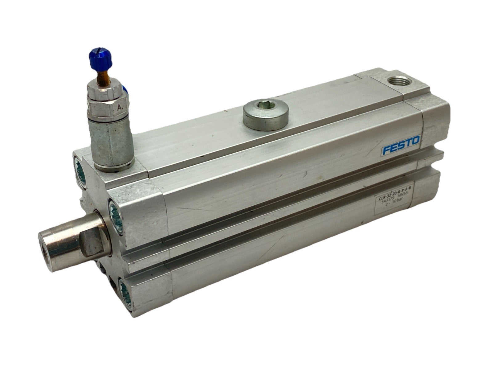 Festo CLR-32-20-R-P-A-B Swing Clamp Cylinder 32mm Bore 20m Stroke 543179 - Used - Maverick Industrial Sales