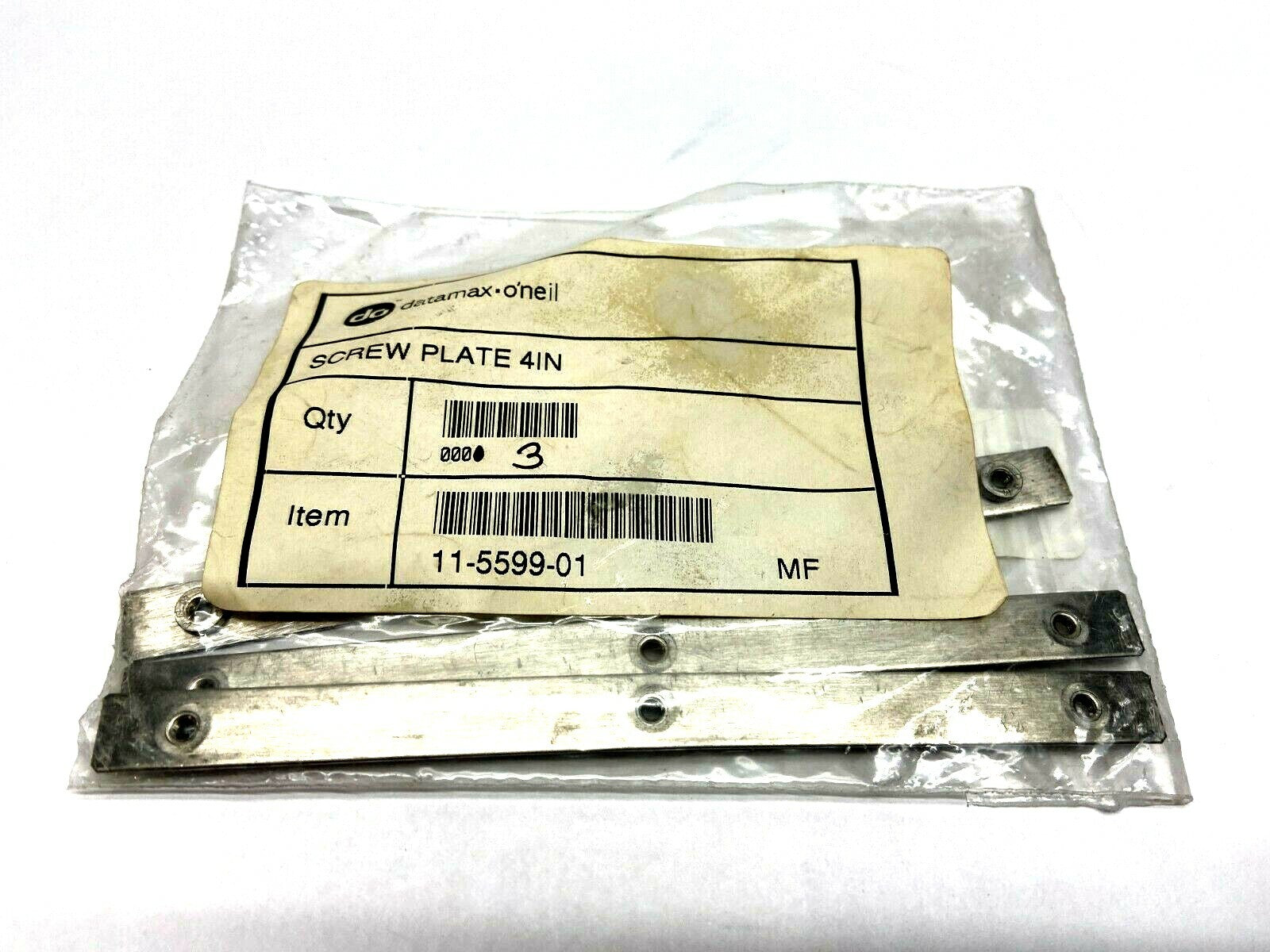 Honeywell 11-5559-01 Screw Plate 4" for Label Printer LOT OF 3 - New – Open box - Maverick Industrial Sales