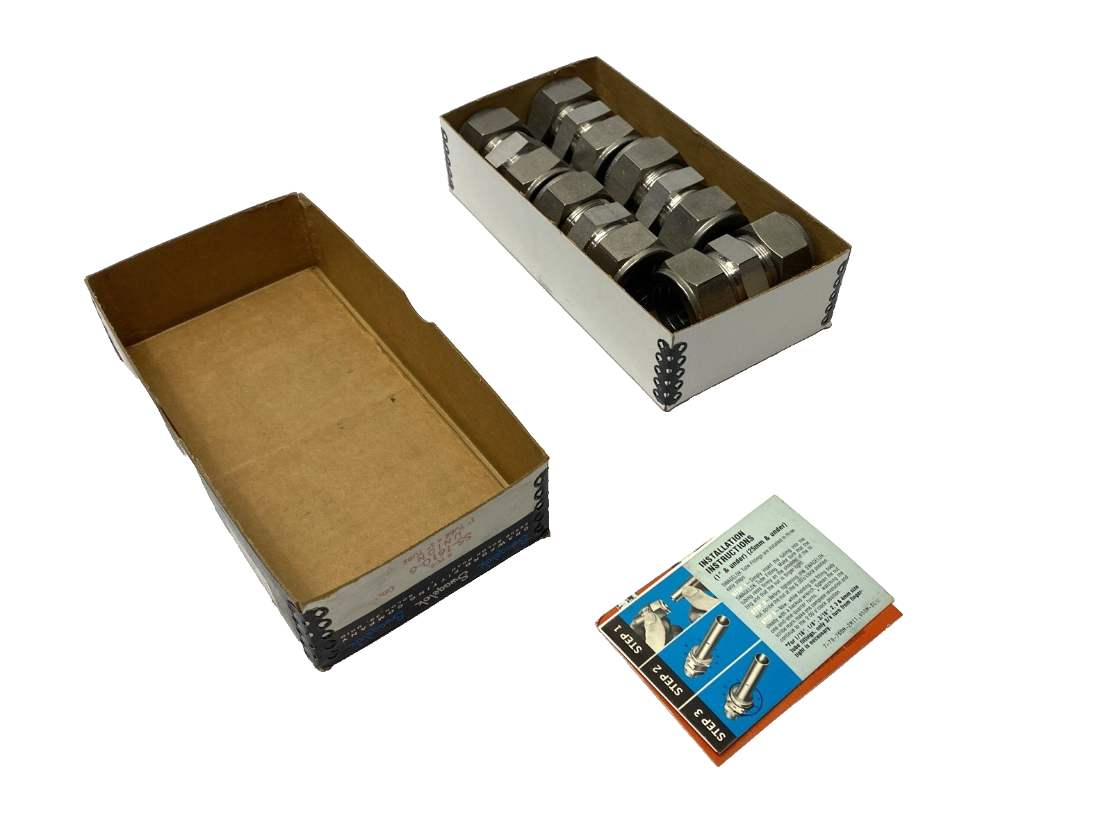 SS-1610-6 | Swagelok Stainless Steel Union 1" Tube x 1" Tube PACKAGE OF 5 - New Other - Maverick Industrial Sales