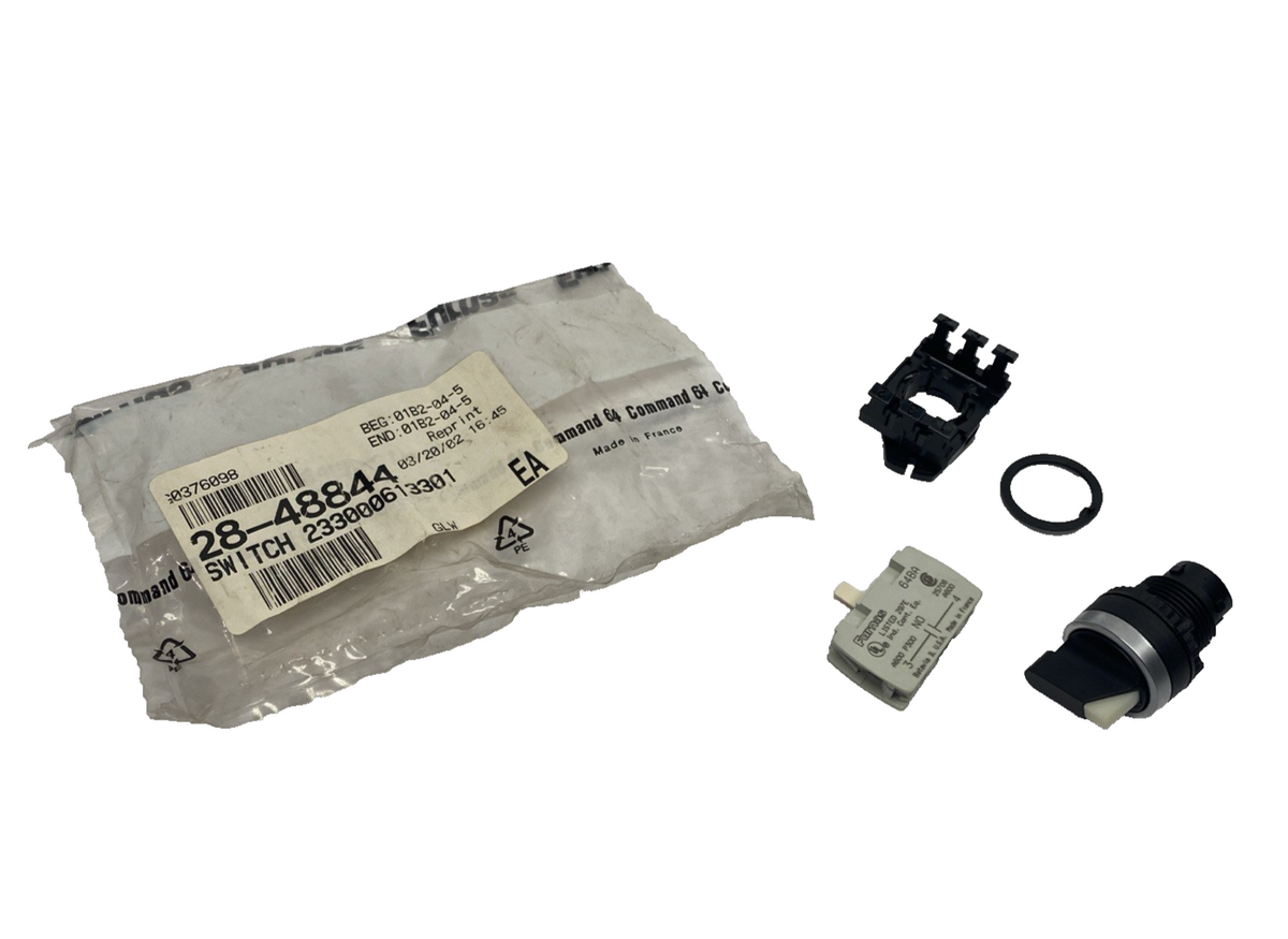 Furnas 28-48844 Selector Switch 2-Pos. 233000613301, G0376098 - Maverick Industrial Sales