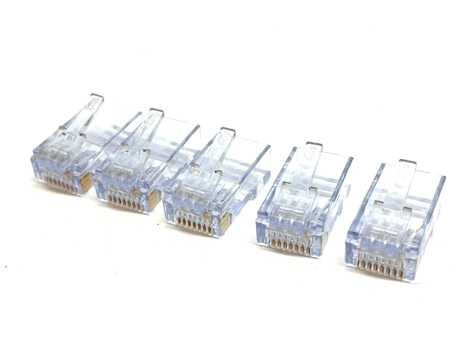 Molex 44915-0001 Category 6 Modular Plug Long Body Unshielded 8Pin LOT OF 5 - Maverick Industrial Sales