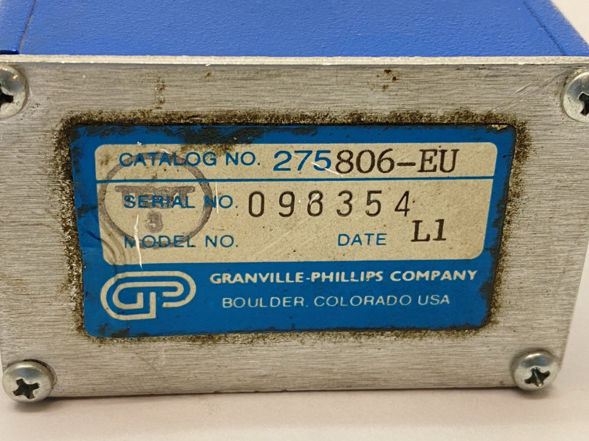 275806-EU | Granville Phillips 275 Mini-Convectron Vacuum Pressure Gauge Module - For parts or not working - Maverick Industrial Sales