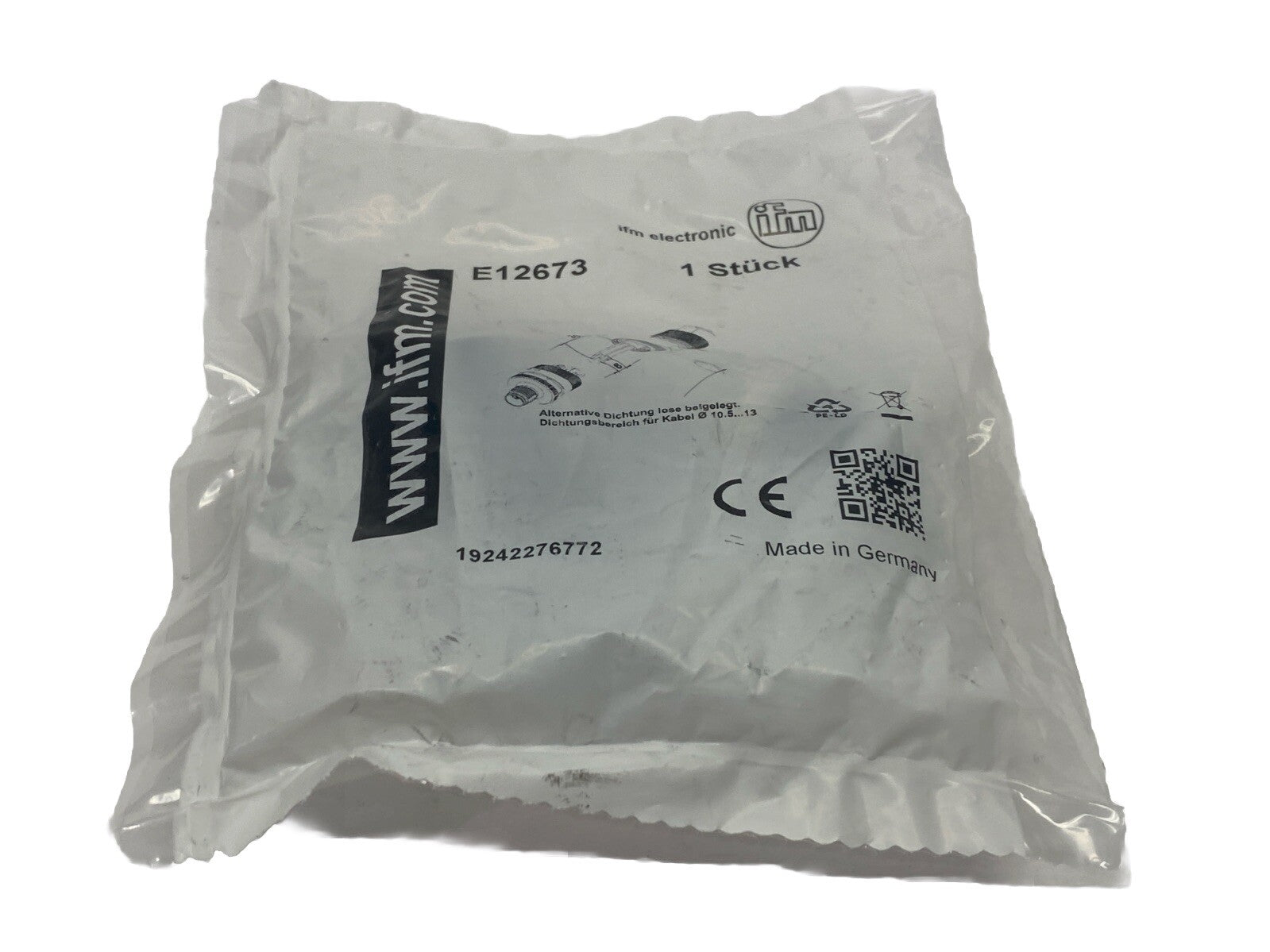 ifm E12673 Field Wireable Plug Male M12 SSTGX050ZDSFKPG - New – Open box - Maverick Industrial Sales