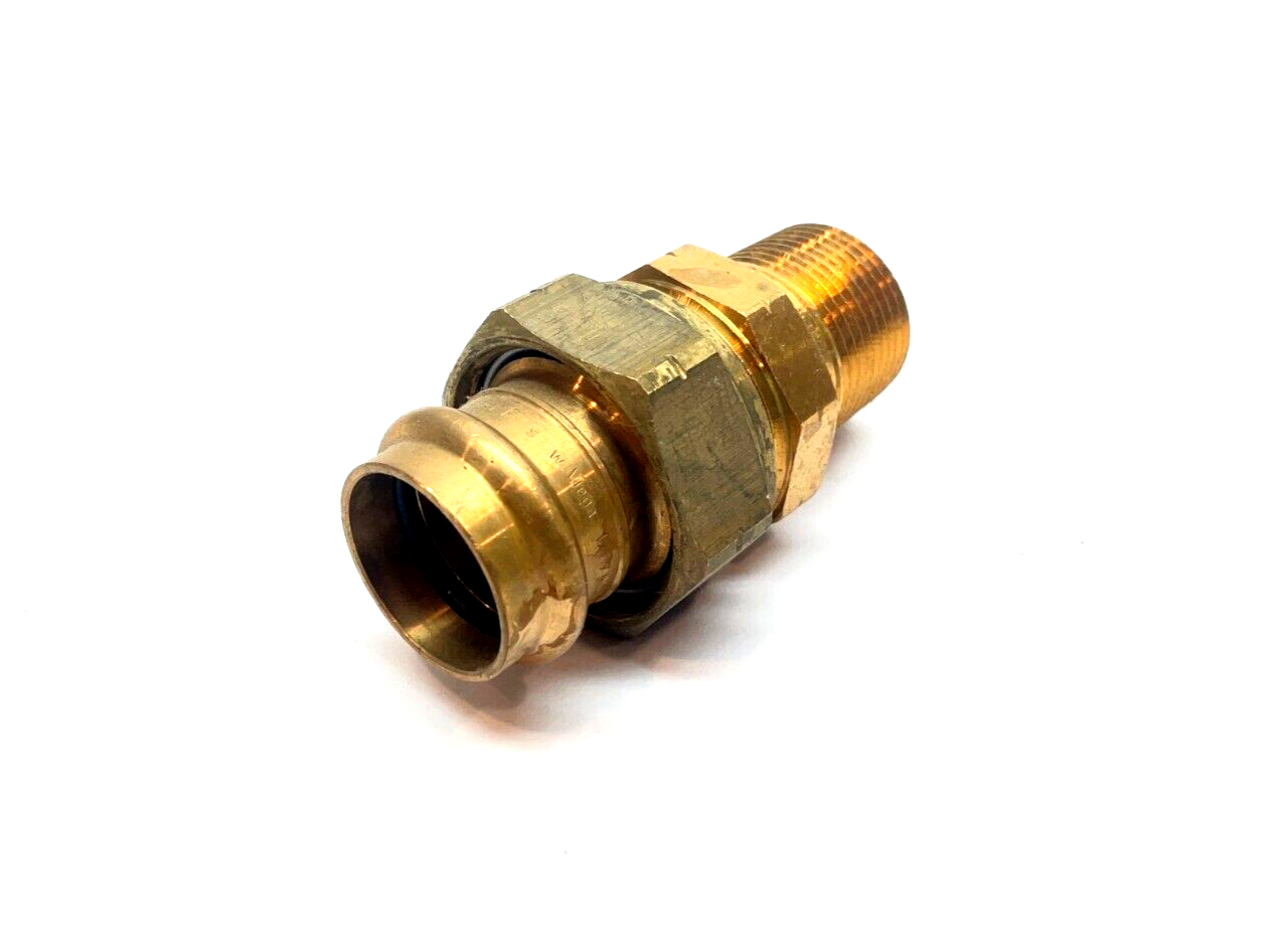 77797 | Viega 1-1/4" x 1-1/4" Bronze Union P x MNPT Model 2965 - New - Maverick Industrial Sales