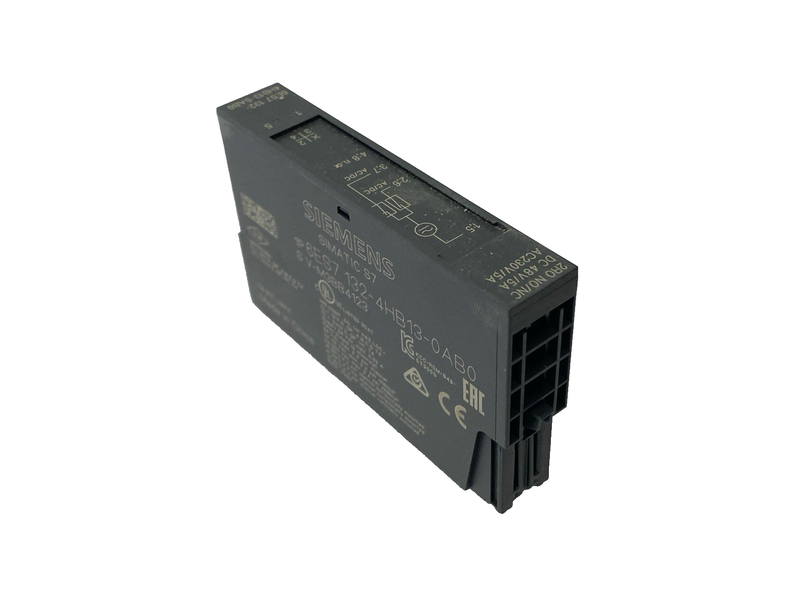Siemens 6ES7 132-4HB13-0AB0 SIMATIC ET 200S Relay Output Module 230V 5A - Maverick Industrial Sales