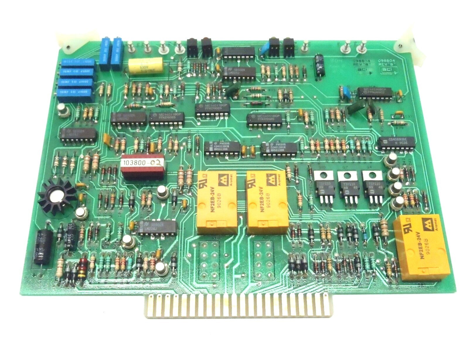 098804 Rev F | ACI 098804 Control Card 804 Rev. F PCB - Used - Maverick Industrial Sales