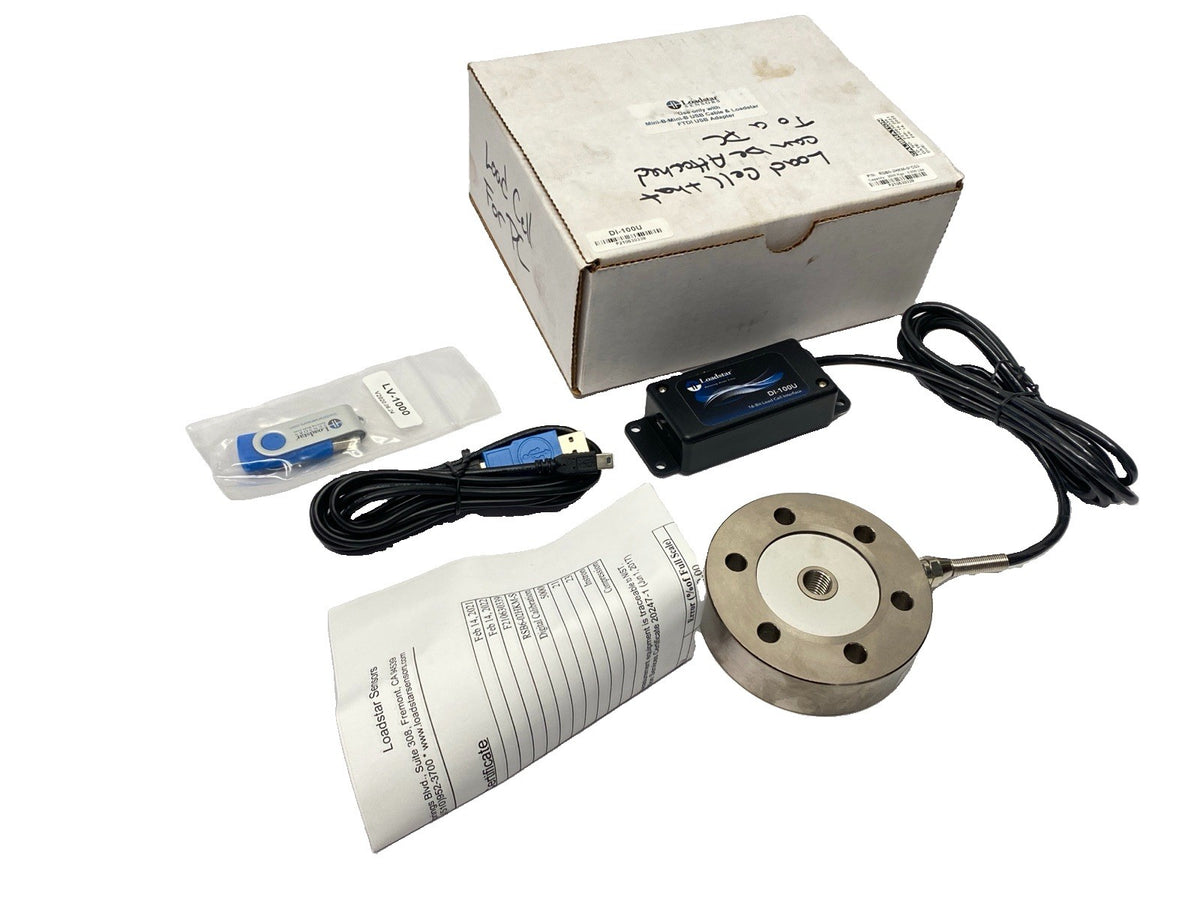 Loadstar RSB6-2HKM-S *C03 Load Cell w/ DI-100U Digital Load Cell Interface - Maverick Industrial Sales