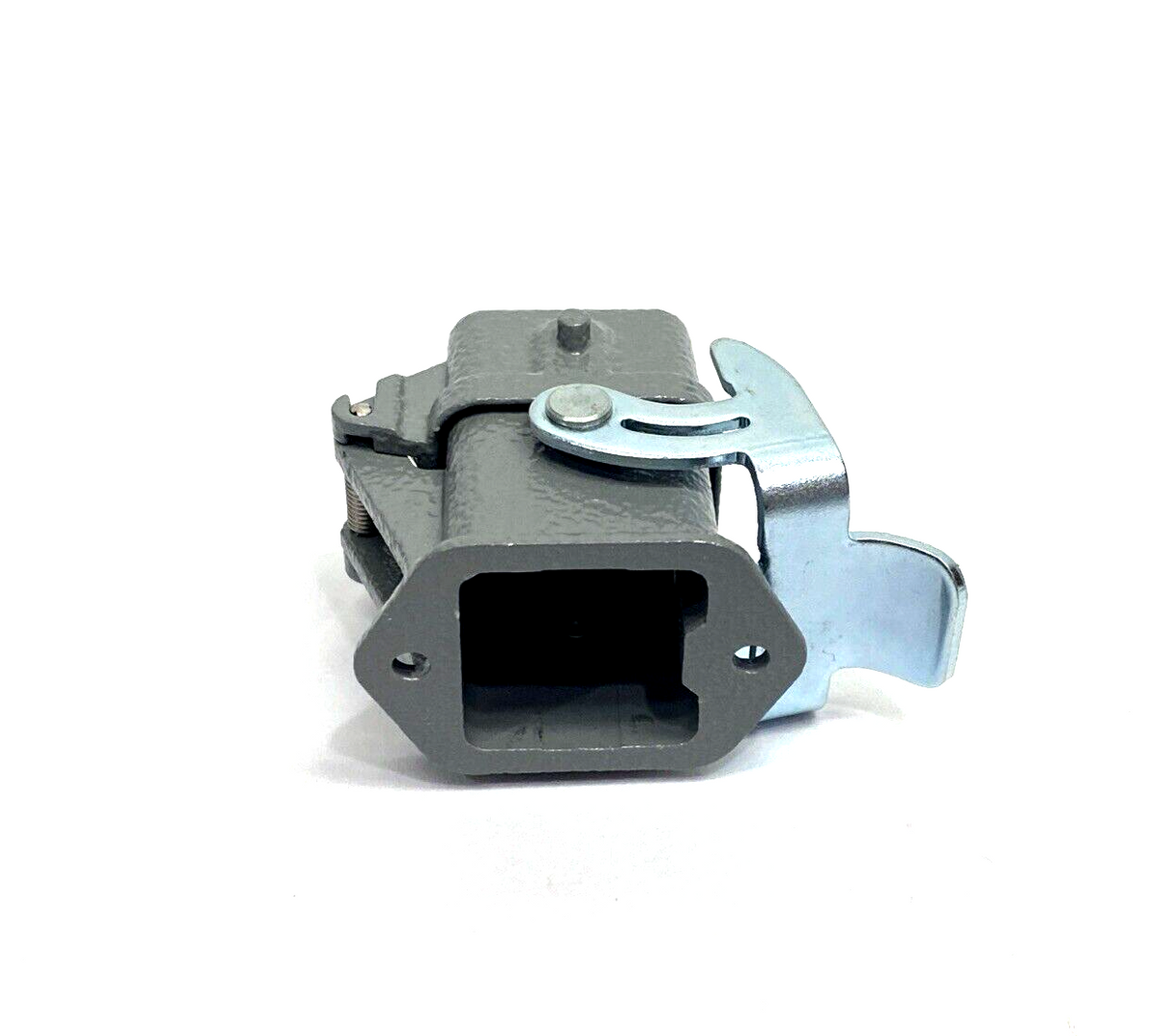 09200030306,Han 3A-HBM-SL-C,3A-HBM-SL-C | Harting 09200030306 Han 3A-HBM-SL-C Locking Connector Hood, Spring Cap w/ Seal - New Other - Maverick Industrial Sales