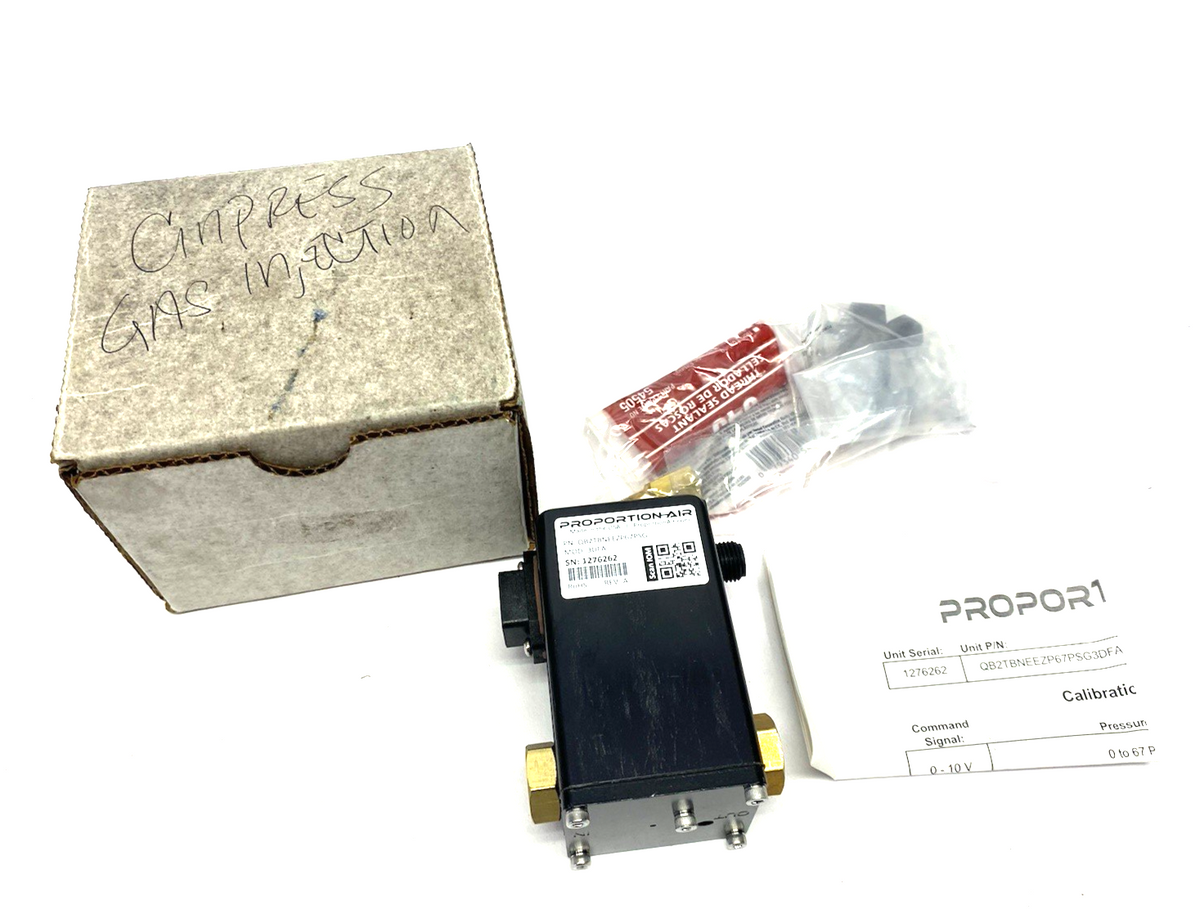 Proportion Air QB2TBNEEZP67PSG Rev. A Electronic Air Volume Booster 3DFA - Maverick Industrial Sales