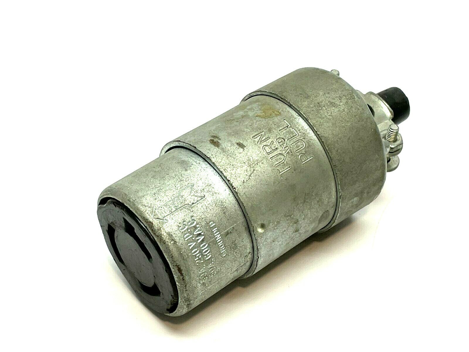 Hubbell Heat Resistive Twist Lock Plug 3-Pin - Used - Maverick Industrial Sales