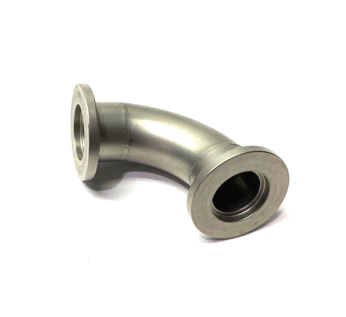 Agilent KE00750150 Stainless Steel 90-Degree Elbow Fitting 1.5" Clearance NW16 - Maverick Industrial Sales