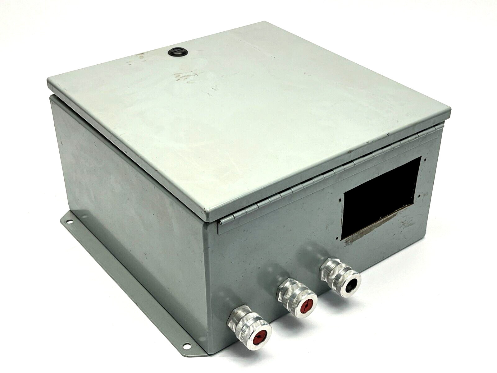 Hammond EJ12126 Enclosure w/ Access Hole Cut - Used - Maverick Industrial Sales