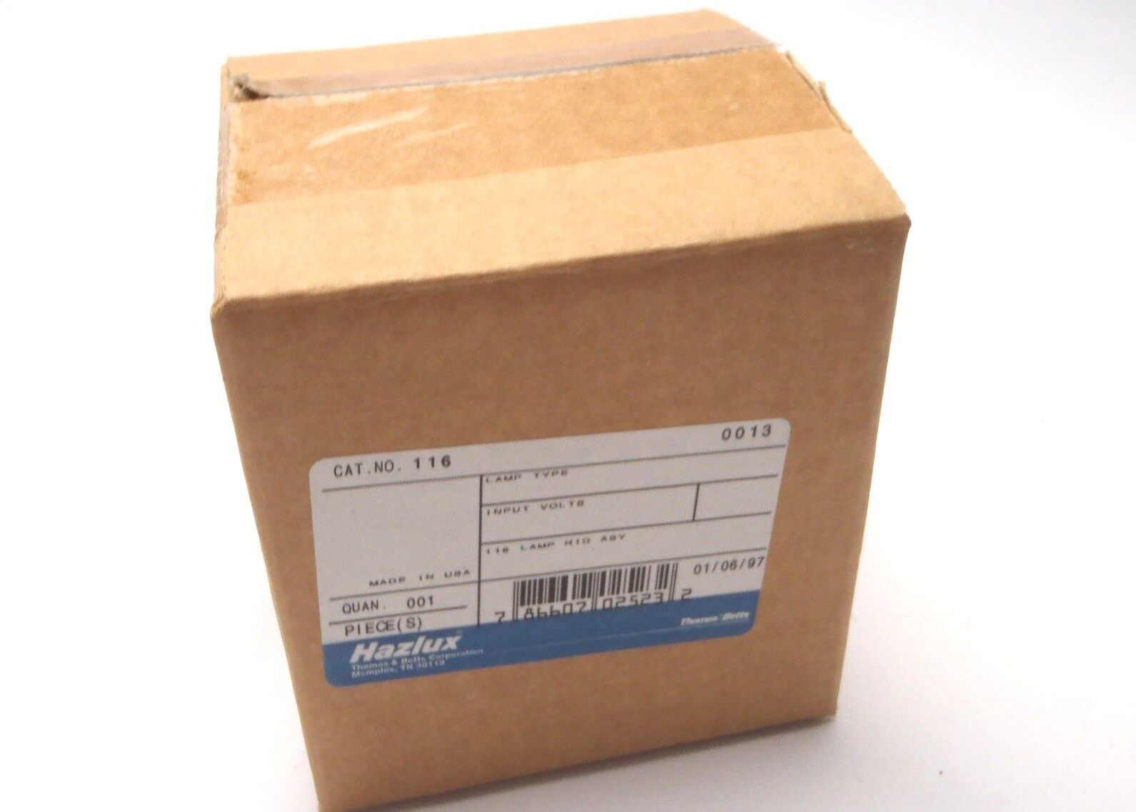 Thomas & Betts Hazlux 116 Lamp Holder Shock & Vibration - Maverick Industrial Sales