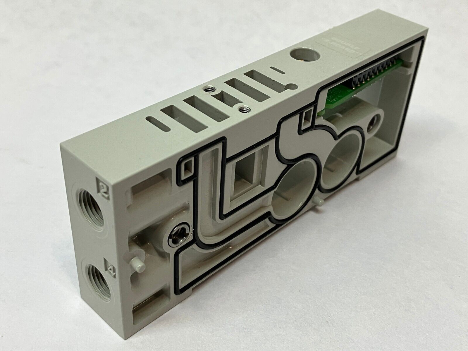 006-206 | Numatics Manifold Double Z-Board 256-152 - New – Open box - Maverick Industrial Sales