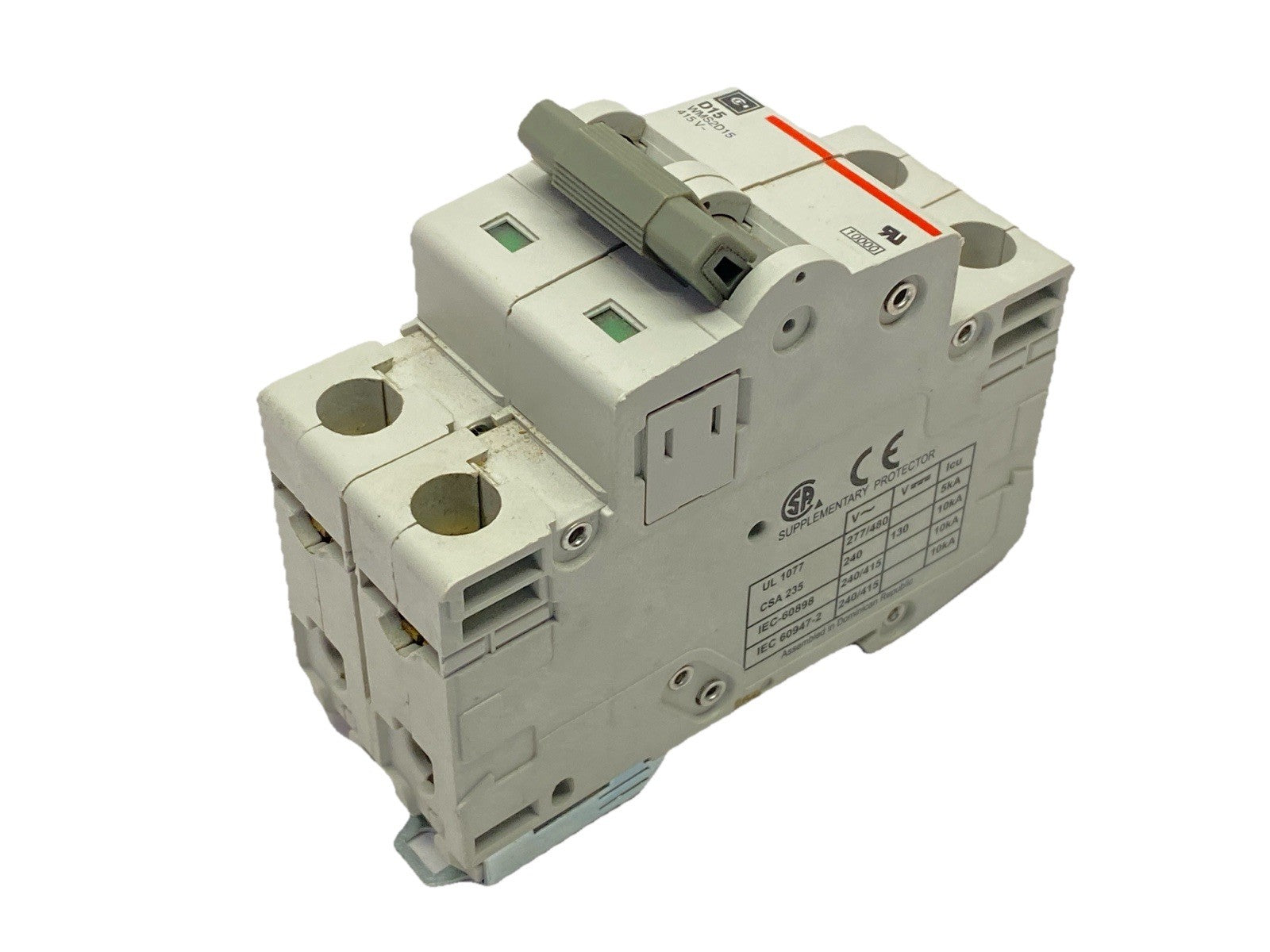 Cutler Hammer WMS2D15 Circuit Breaker 2-Pole 15A 277/480V - Maverick Industrial Sales