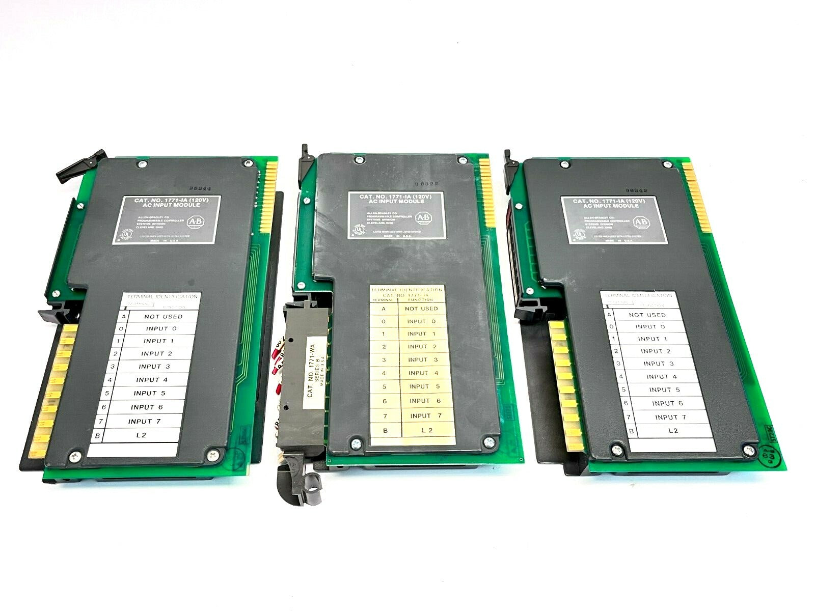 1771-IA | Allen Bradley AC Input Module 120V LOT OF 3 - Used - Maverick Industrial Sales