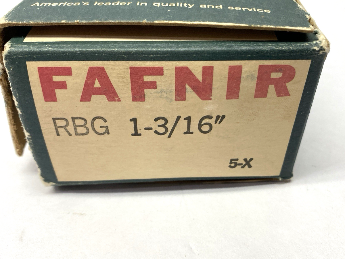 RBG 1-3/16" | Fafnir Pillow Block Ball Bearing Unit 1-3/16" Bore - New Other - Maverick Industrial Sales