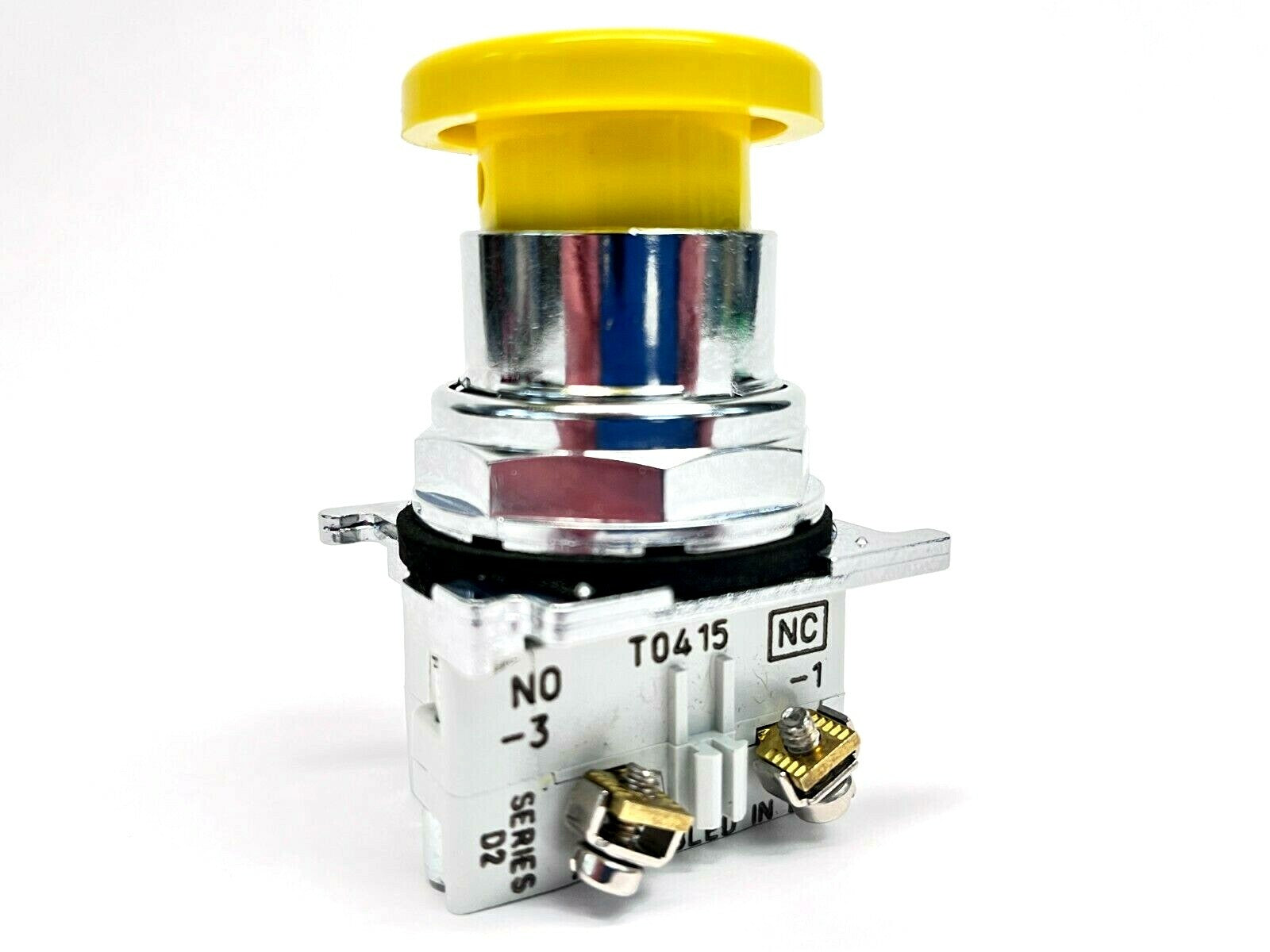 Eaton 10250T124-51P Momentary Mushroom Pushbutton w/ Contact Block - Maverick Industrial Sales