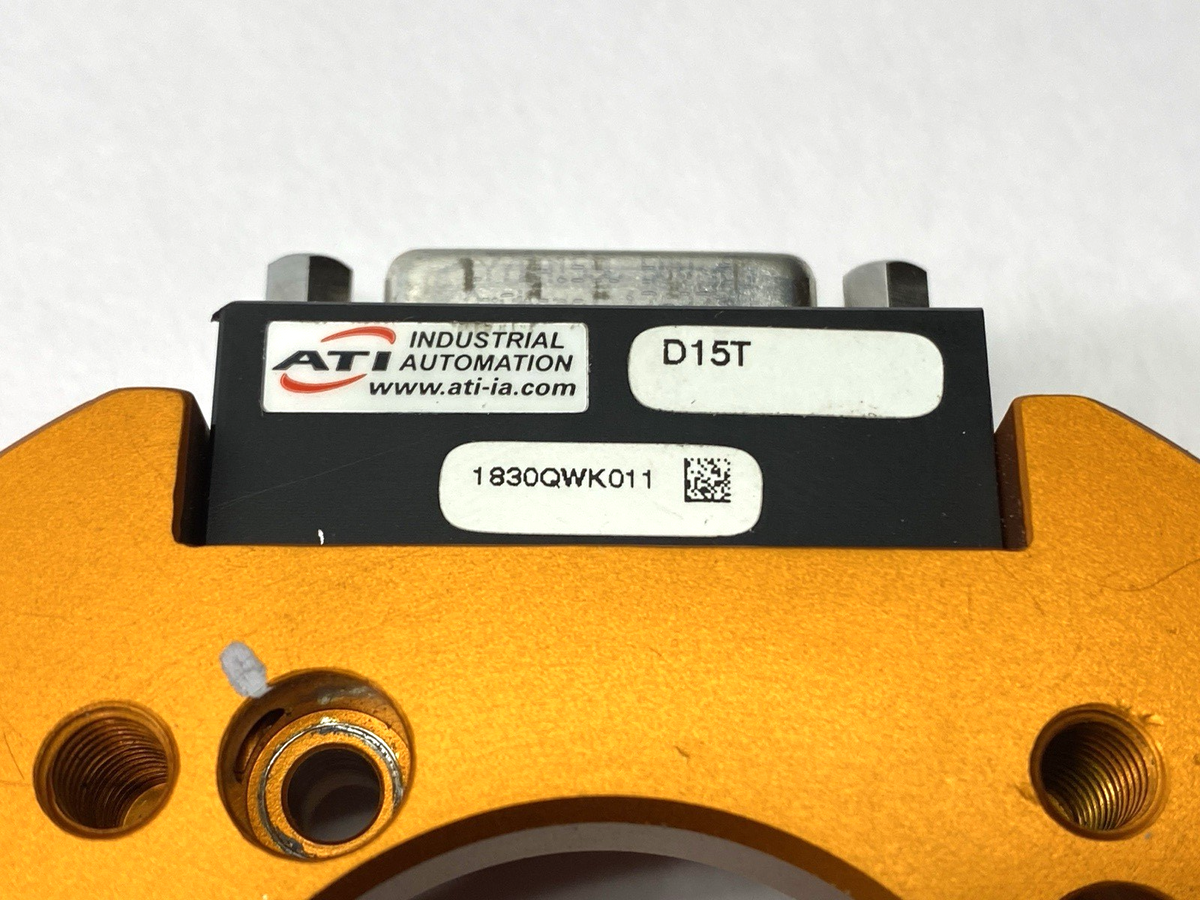 QC021T | ATI Robotic Tool Changer 1/8" NPT Ports w/ D15T Female Connector 15-Pin - Used - Maverick Industrial Sales